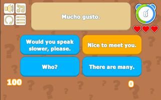 Spanish English Learning Game screenshot 3