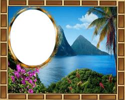 Scenery Location Photo Frames Affiche