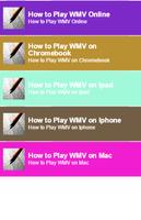 how to play wmv ポスター