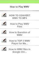 how to play wmv 截图 1