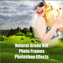 Natural Green Hill Photo Frames Photoshop Effects APK