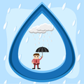 Latest Rain Picture Frames