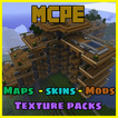 Maps for MCPE: Texture Packs, Mods, Skins