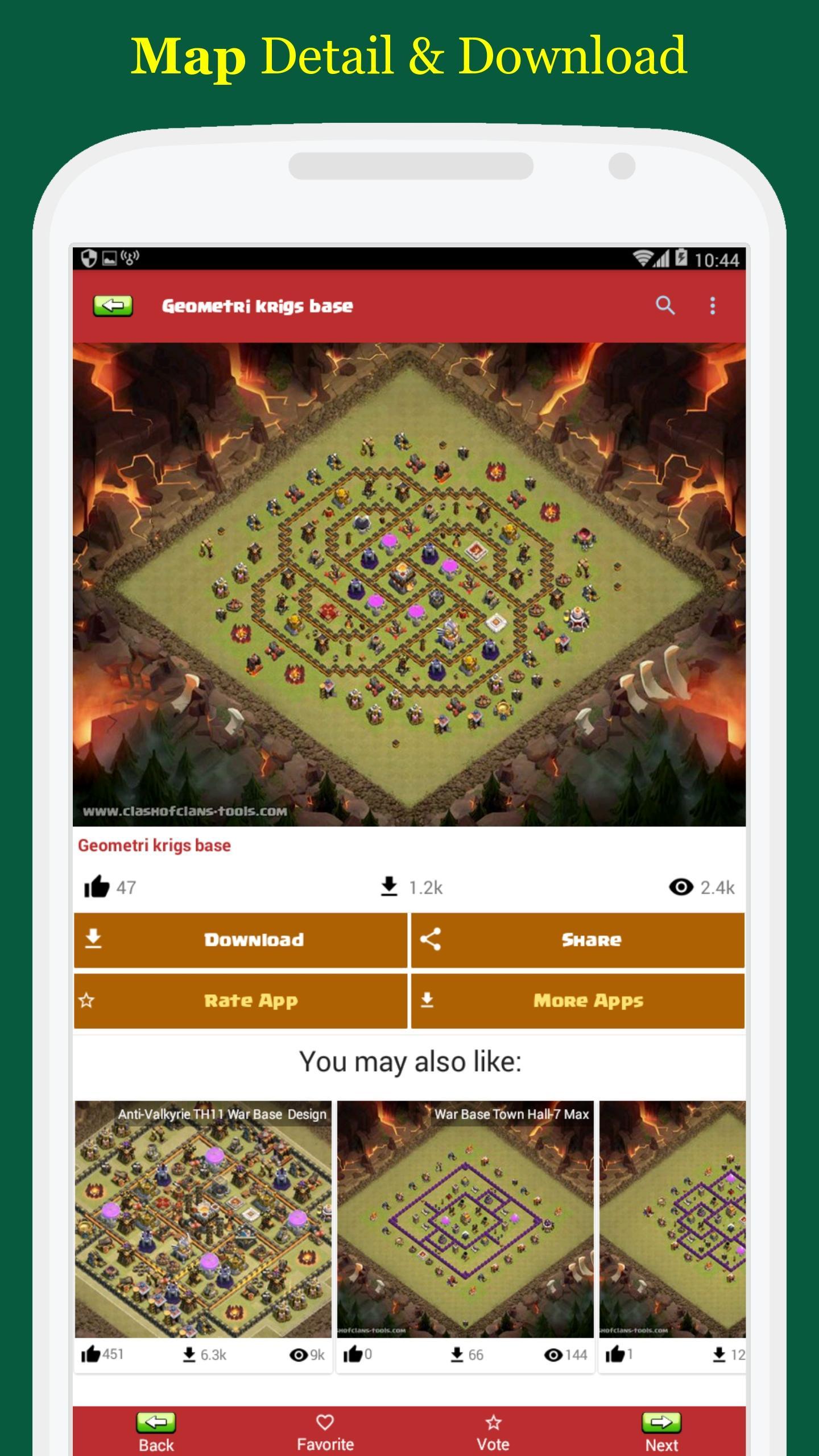 Maps For Clash Of Clans Town Hall Builder Hall For Android Apk Download - roblox town hall