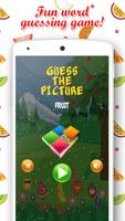 Picture Puzzle Game - Guess The Fruits, Pics Quiz 스크린샷 3