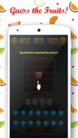 Picture Puzzle Game - Guess The Fruits, Pics Quiz Affiche