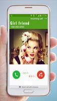 fake call app Cartaz