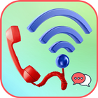Calls with Wifi Unlimited app icône