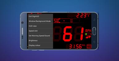 GPS Speedometer & Compass captura de pantalla 1