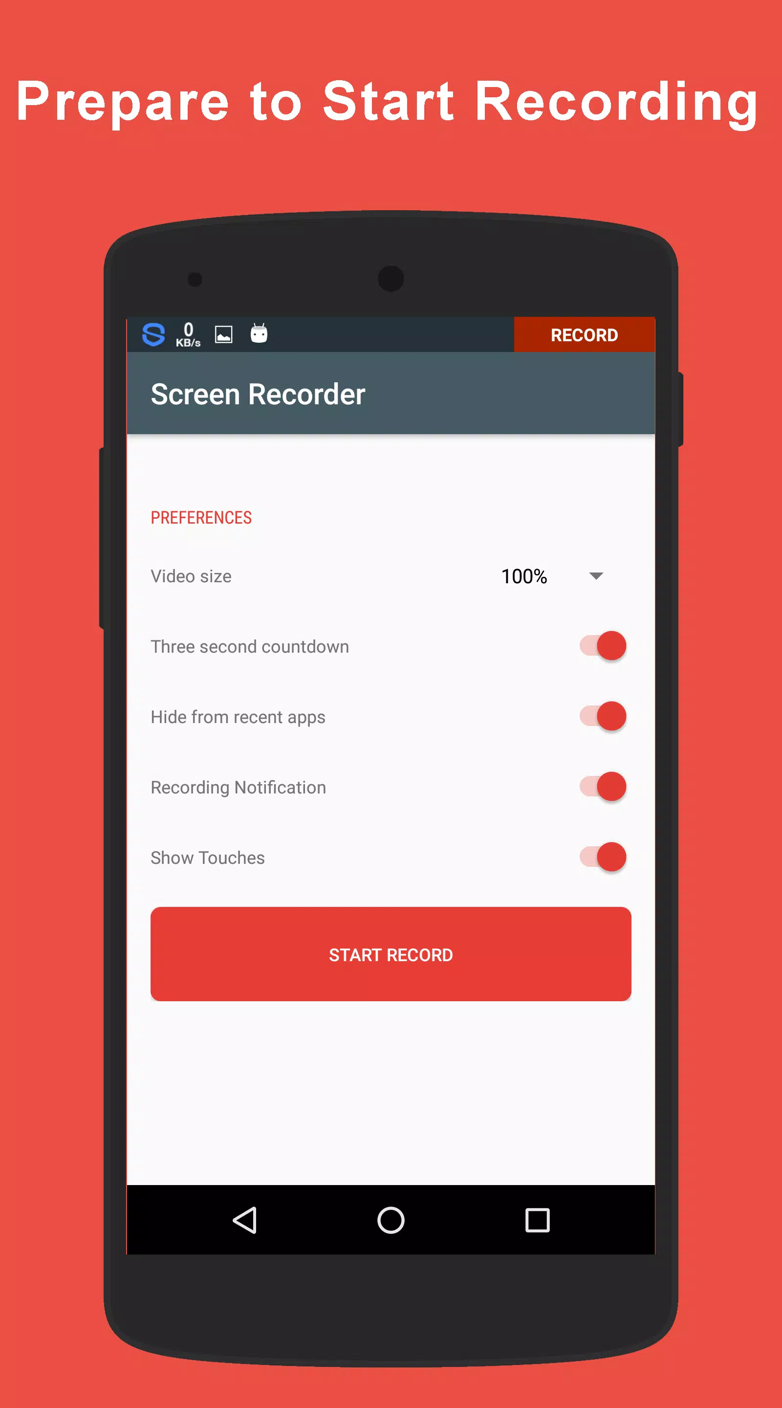 HD Screen Recorder (No-Root) APK for Android Download