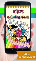 Best Kids Coloring Book Poster