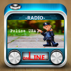 Police USA Radio أيقونة