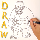 How to Draw Clash of Clans ไอคอน