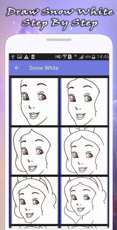 how to draw disney characters apk download free art design app