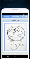 How To Draw Doraemon स्क्रीनशॉट 1
