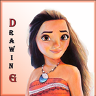 How to Draw Moana ícone