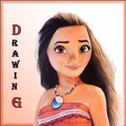 How to Draw Moana icon