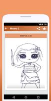 How to Draw Moana imagem de tela 1