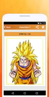 How to Draw DBZ Characters imagem de tela 2