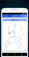 برنامه‌نما How to Draw Sonic عکس از صفحه
