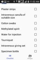 Nursing Procedure Checklist Ekran Görüntüsü 1
