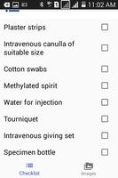 Nursing Procedure Checklist capture d'écran 1
