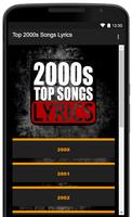 Top Songs 2000s Lyrics Affiche