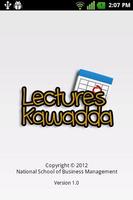 Lectures kawadda 海报