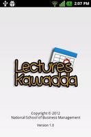 Lectures kawadda 포스터