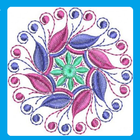 Embroidery Designs أيقونة