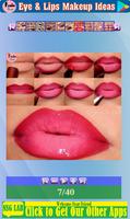 Eye & Lips Makeup Ideas Cartaz