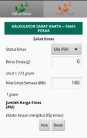 Kalkulator Zakat Emas & Perak capture d'écran 3