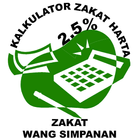 Icona Kalkulator Zakat Wang Simpanan