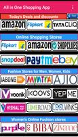 Online shopping app all in one Plakat