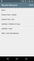 RecyclerTabLayout screenshot 2