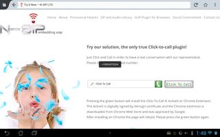 VoIP Plugin For Browsers capture d'écran 1