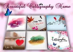 Calligraphy Name Affiche