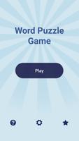 Word Puzzle Game Affiche
