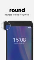 Round - Rounded Corners App Affiche