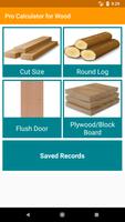 Pro Calculator for Wood الملصق