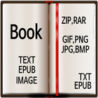 Book Reader(Image,Text Viewer) أيقونة
