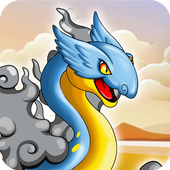 Dragon Battle: Dragons fighting game आइकन