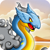Dragon Battle: Dragons fighting game أيقونة