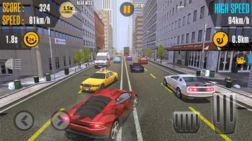 Super Highway Traffic Car Racer 3D screenshot 1