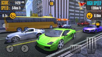 Super Highway Traffic Car Racer 3D capture d'écran 3