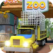 Jogo de transporte de caminhão animal