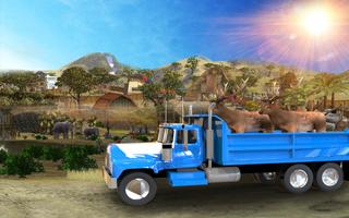 Animal truck transport spel screenshot 1