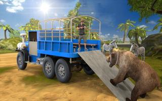 Animal truck transport spel screenshot 2