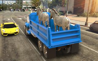 Animal truck transport spel screenshot 3