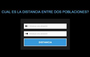 Distancia entre Pueblos Ekran Görüntüsü 1